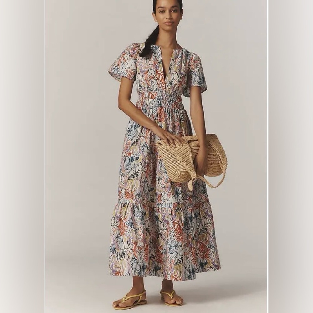 NWT Size S - The Somerset Maxi Dress 100% Cotton with Pockets (NWT US$ 168) - Picture 7 of 16